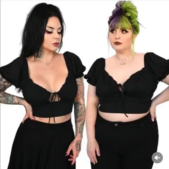 foxblood Tops - Foxblood rosa Crop top NWT FIRM